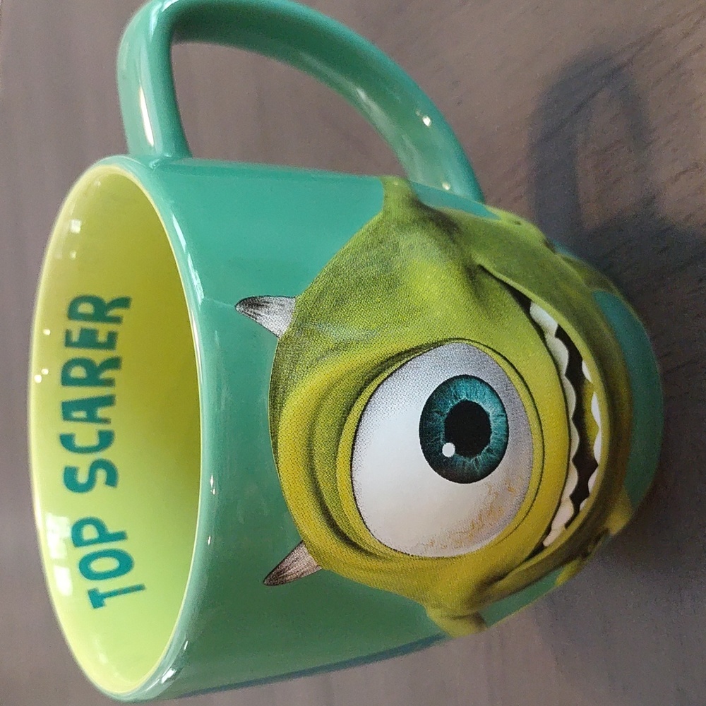 Disney Pixar "Top Scarer" monsters inc Mug